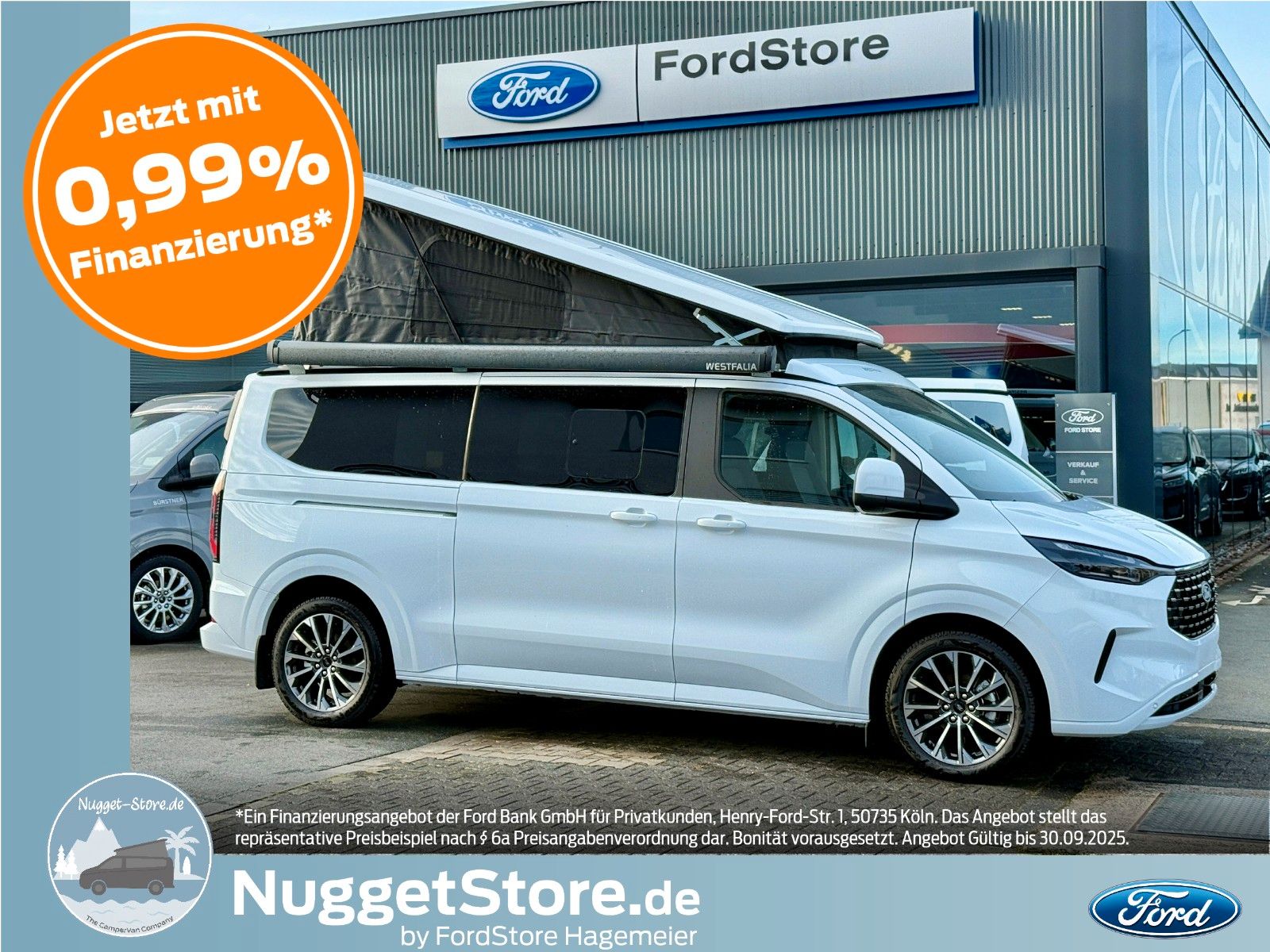 Vehicle image Ford Nugget L2 Titanium AD | New model V710