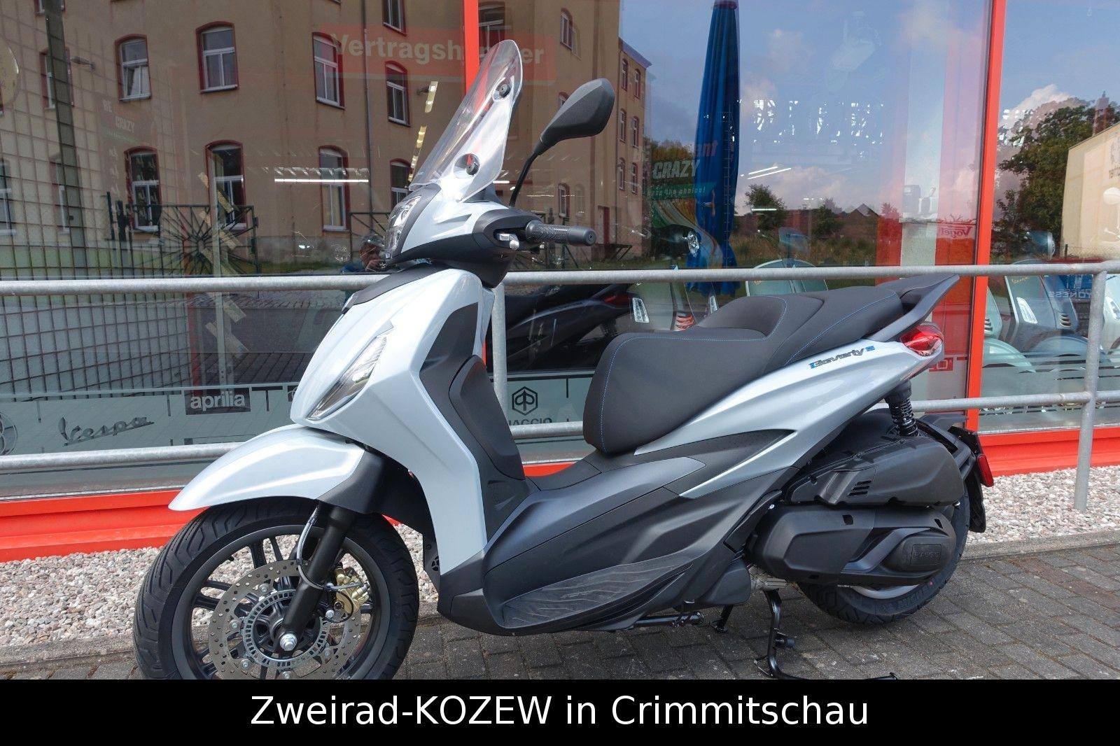 Piaggio Beverly 400 E5+ Sport mit 4Jahren Garantie