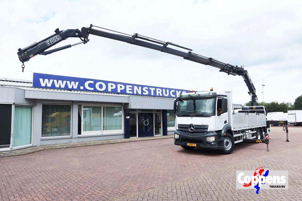 Mercedes-Benz ANTOS 2830 Kraanwagen open Laadbak Fassi F295 +