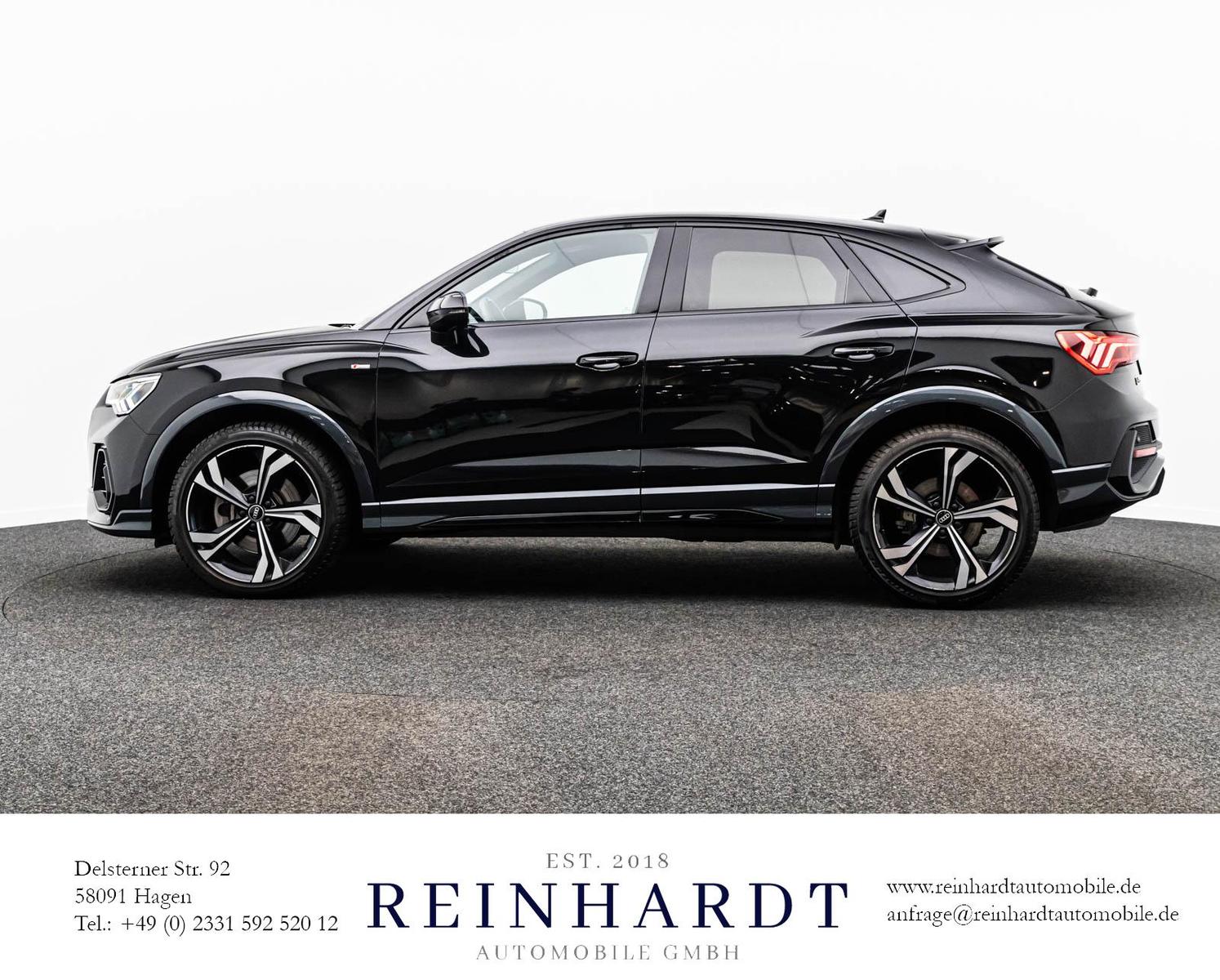 Audi Q3 SPORTBACK 45TFSi Q 2x S LINE BLACK CARPLAY/VC, миниатюра 9