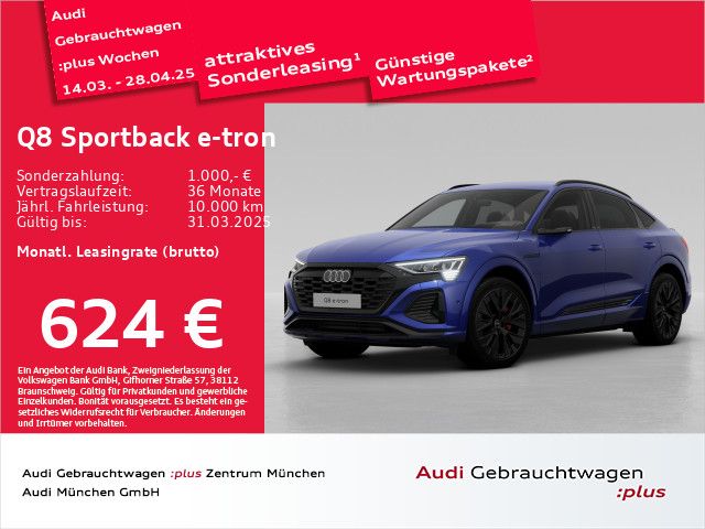 Audi Q8 Sportback e-tron 50 qu. S line Virtual+/Matri