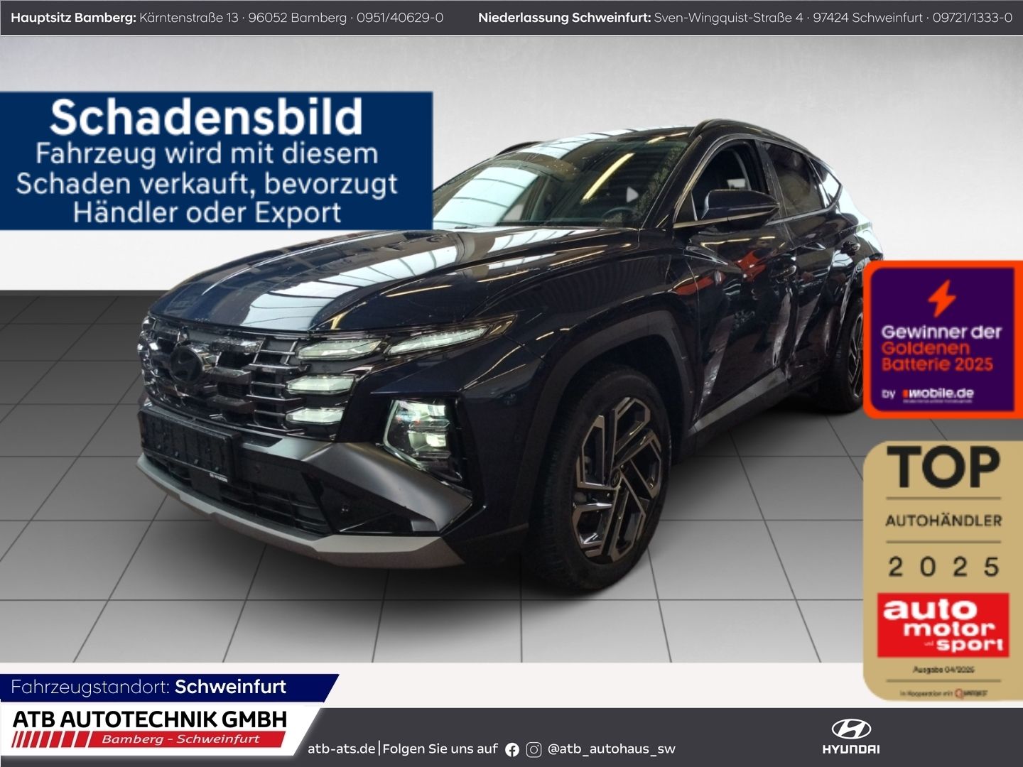 Fahrzeugabbildung Hyundai Tucson Prime 1.6 T-GDi PHEV 4WD HUD Navi Soundsy