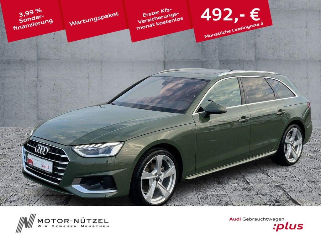 Audi A4 Avant 35 TFSI S-LINE INT LED+NAV+PANO+AHK+19"