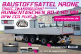Krone SDP 27/BAUSTOFF/TRIDEC/BPW/RUNGENTASCHEN LIFT