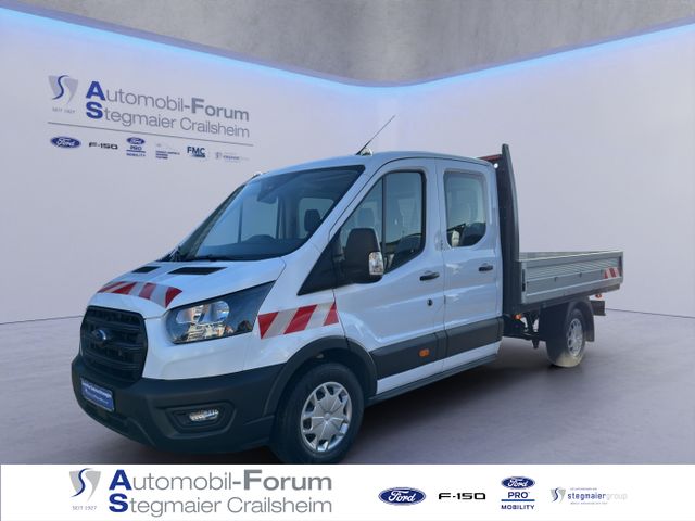 Ford Transit Pritsche DoKa 350 L3 *AHK*KLIMA*BEIFAHRE