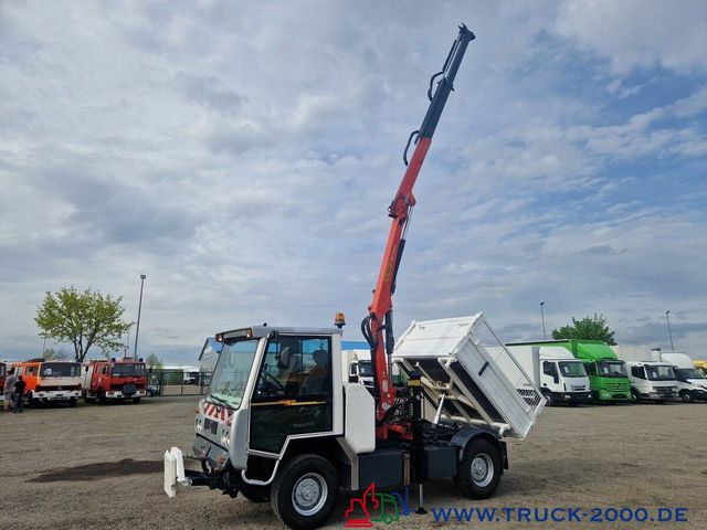 Multicar Boki 4x4 Kran 5.+ 6.Steuerkreis Kommunalplatte