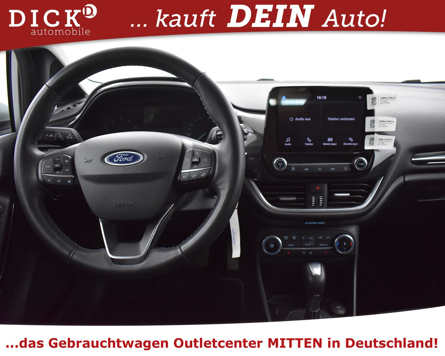 FORD Fiesta 1.0 EB Aut Active LED+SITZHZ+PDC+DAB+TEMP - Image 14