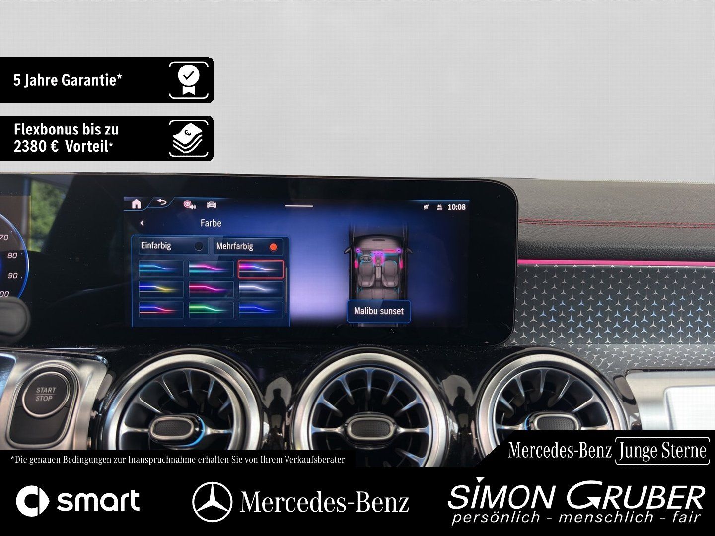 Fahrzeugabbildung Mercedes-Benz EQB 300 4M AMG Pano Fahrassist 7Sitze Mod 2026