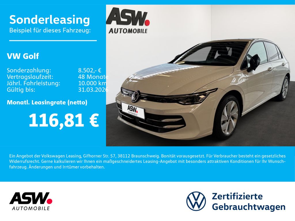 Volkswagen Golf ENERGY 1.5 eTSI DSG AHK LED-Scheinwerfer