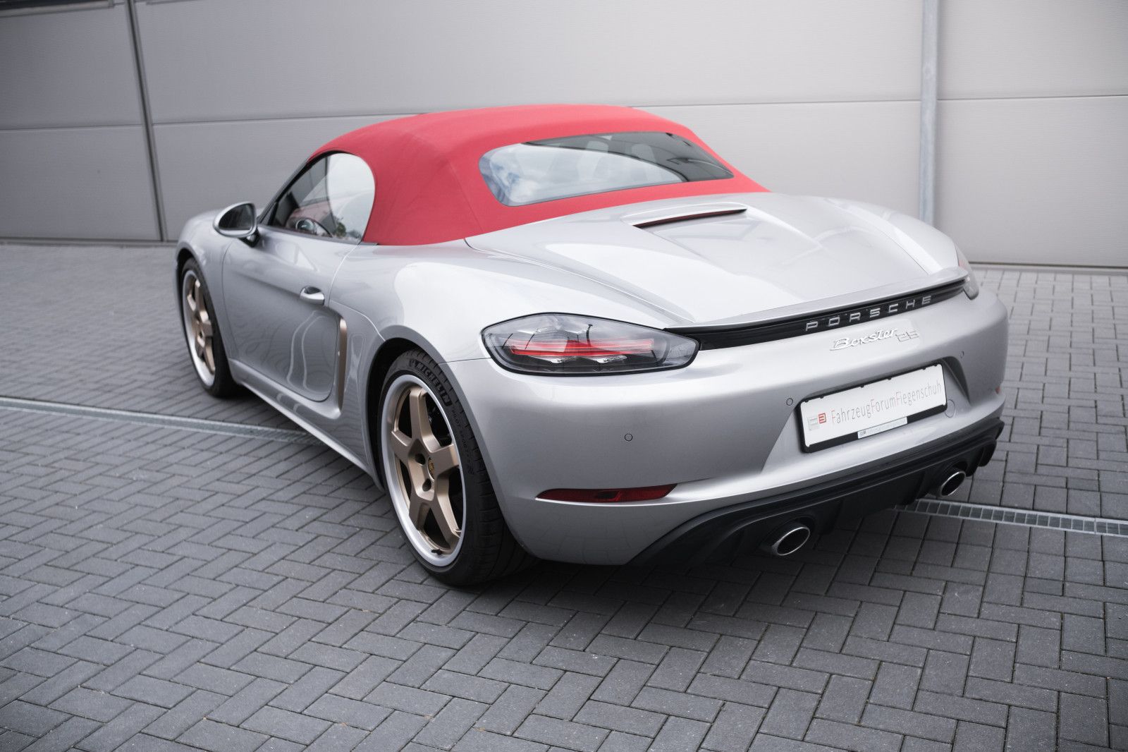 Fahrzeugabbildung Porsche Boxster718 25 Jahre-LED-PASM-