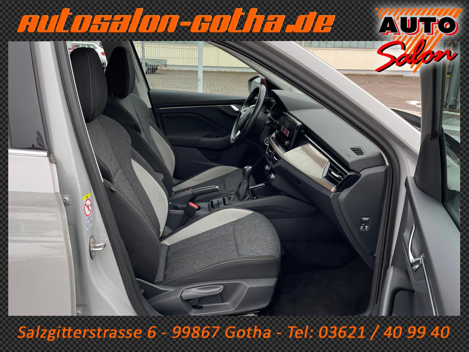 Skoda Kamiq TSI Style Stahlgrau LED+APP LANE SHZ SHEFT, миниатюра 7