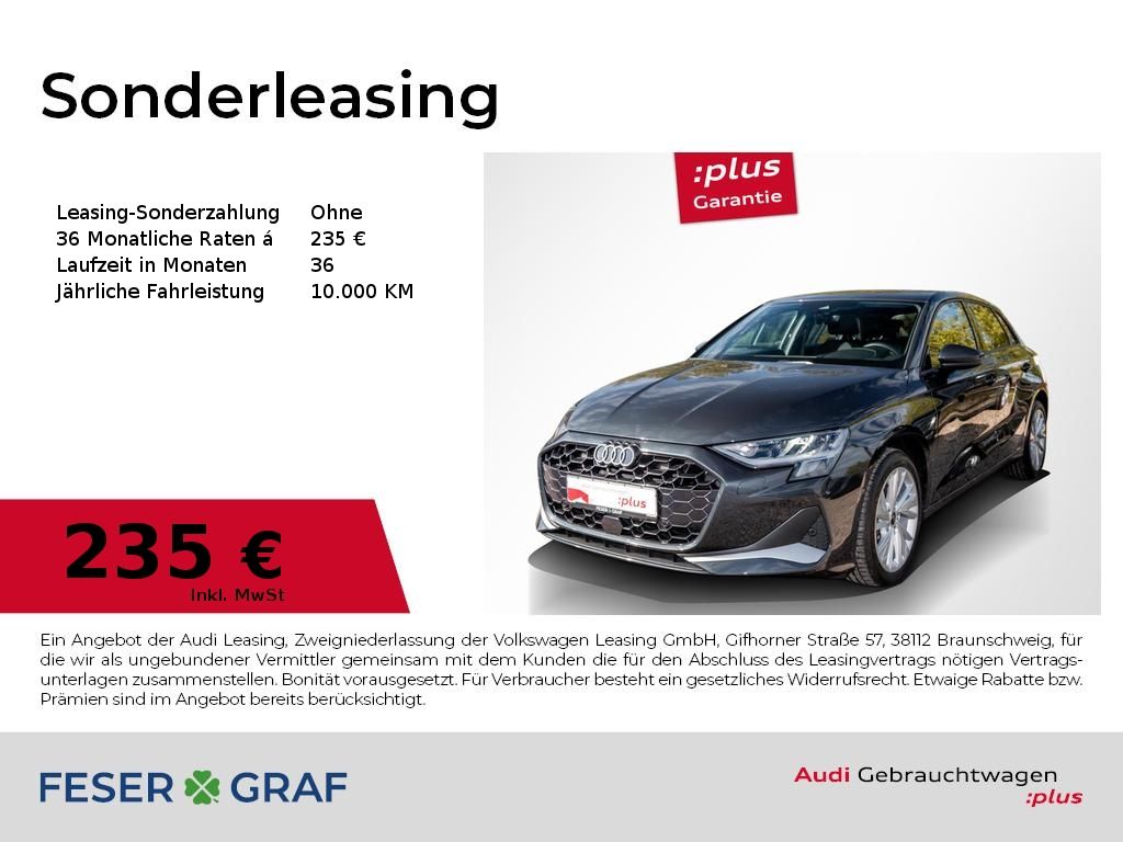 A3 Sportback 30 TFSI /LED/Navi+/Virtual/AHK