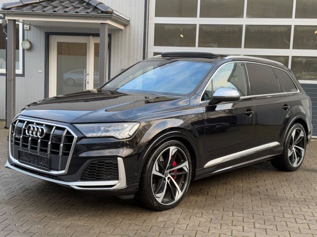 Audi SQ7 4.0 TDI *PANO*360°*HUD*AHK*7Sitzer*1.Hand*