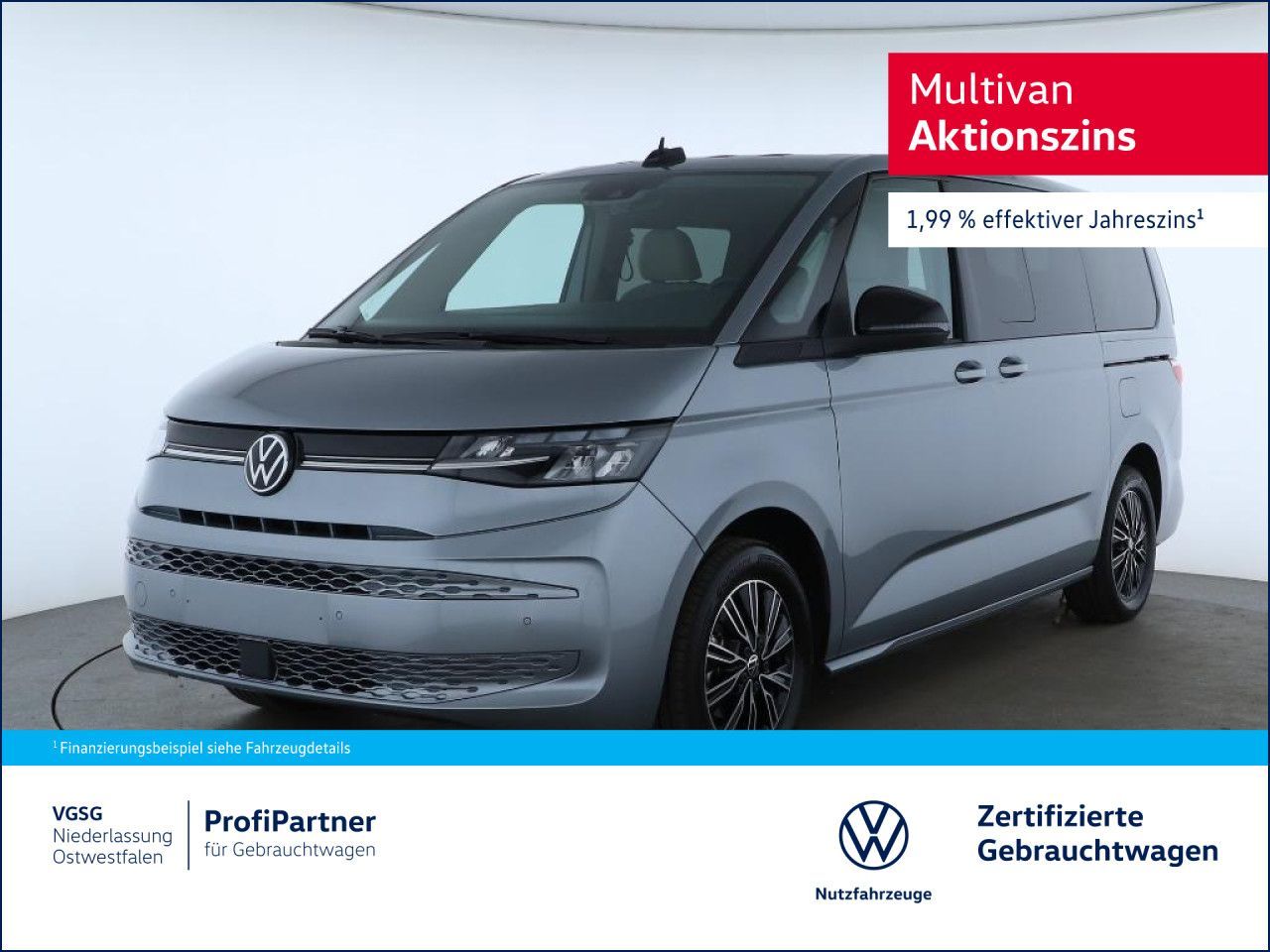 Volkswagen Multivan Life AHK PDC 7Sitzer Bluetooth LED