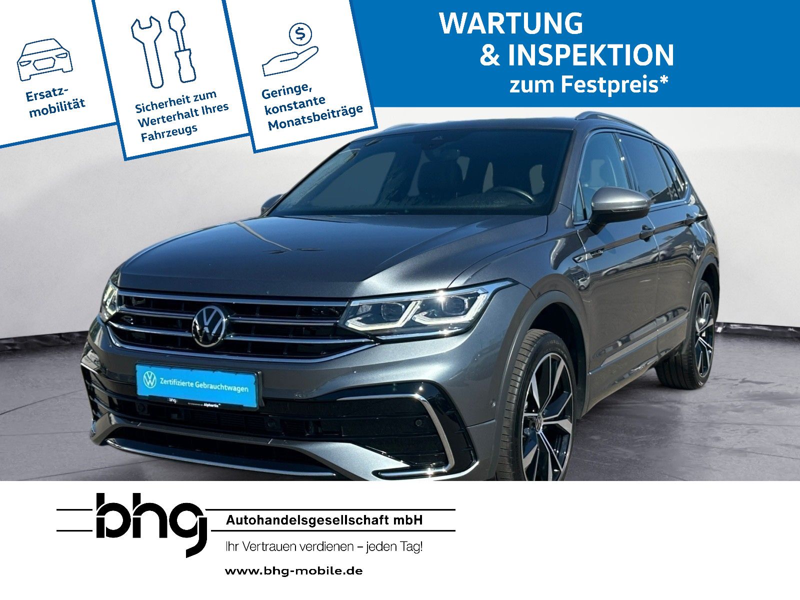 Volkswagen Tiguan Allspace 2.0 TSI DSG 4Motion R-Line 7-Sit imagem 2
