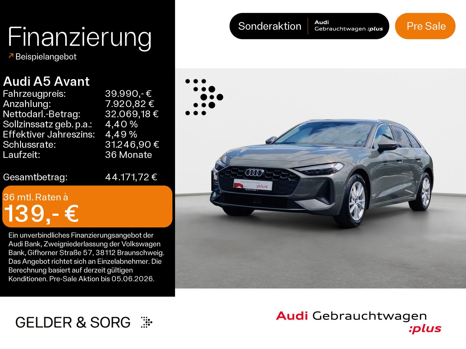 Audi A5 Avant TDI 150 kW TechPlus*Matrix*ACC*360°