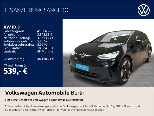 VW ID.3 Pro S 170/77 Climatronic Pano Navi LED SHZ 