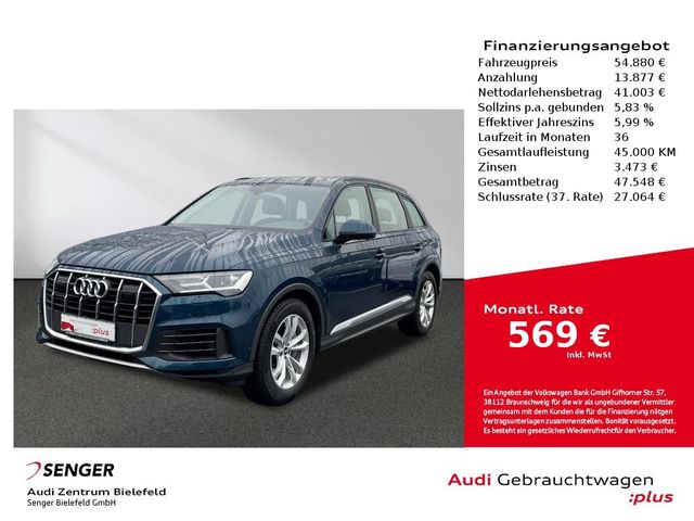 Audi Q7 55 TFSI e quattro MMI LED Luftfederung Sitzh.