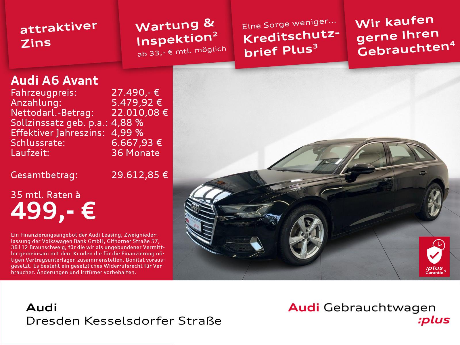 Audi A6 Avant Sport 35 TDI Kamera NAVI LED GRA