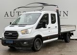 Ford Transit 350 L3 Doppelkabine Pritsche|ACC|7-Sitze - Ford Transit mit Diesel-Antrieb: 7sitzer