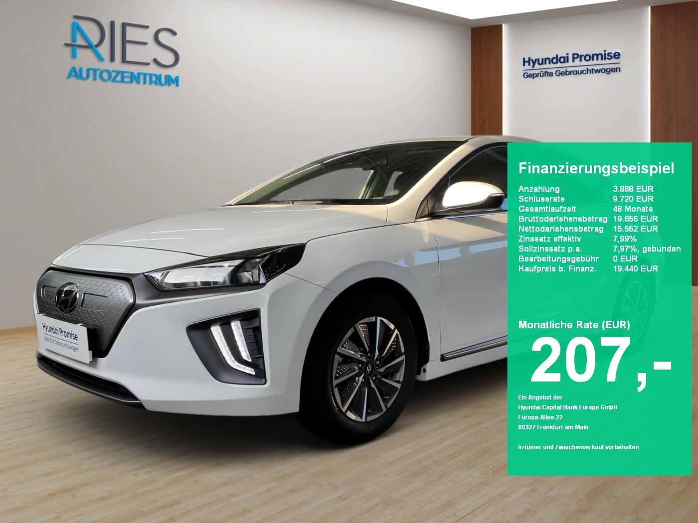Hyundai Ioniq Elektro Style KlimaA*LED*Navi*SD*SHZ*ACC