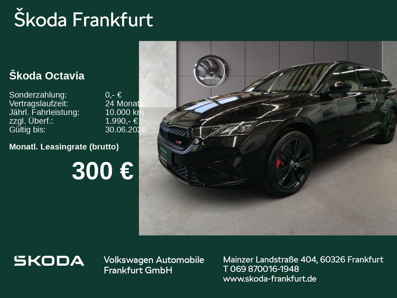 Skoda Octavia Combi RS 2,0 TSI DSG AHK/ 360°Kamera/ be