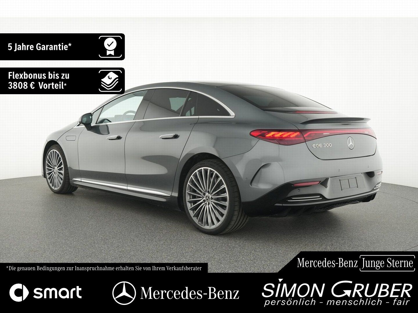 Fahrzeugabbildung Mercedes-Benz EQE 300 AMG Pano Airmatic Leder DigiLight Ambi+
