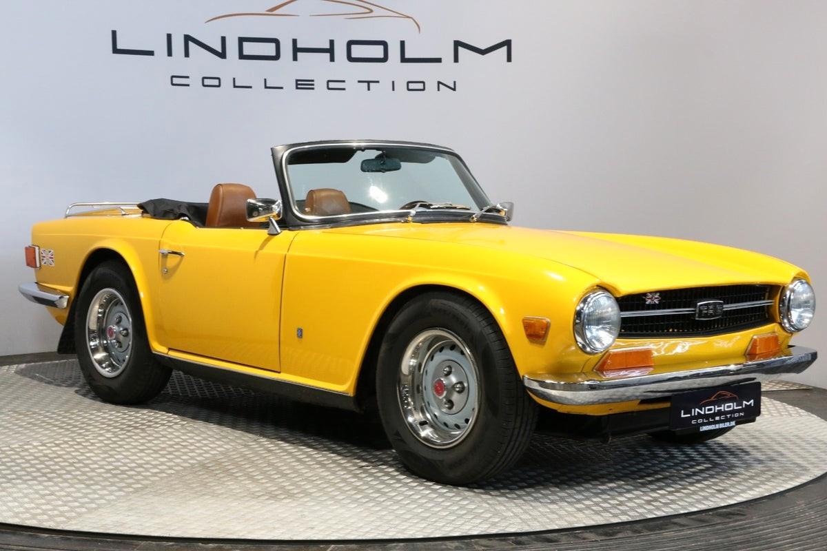 Triumph TR6 - fresh yellow!