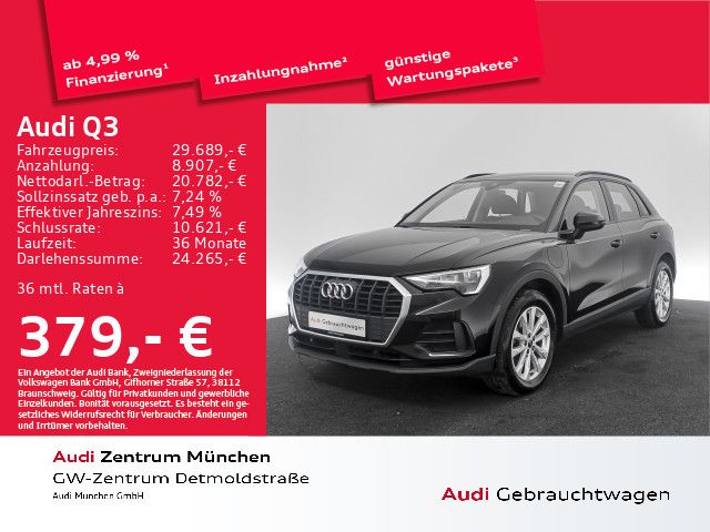 Audi Q3 45 TFSI e S tronic AHK/Navi+/Virtual+