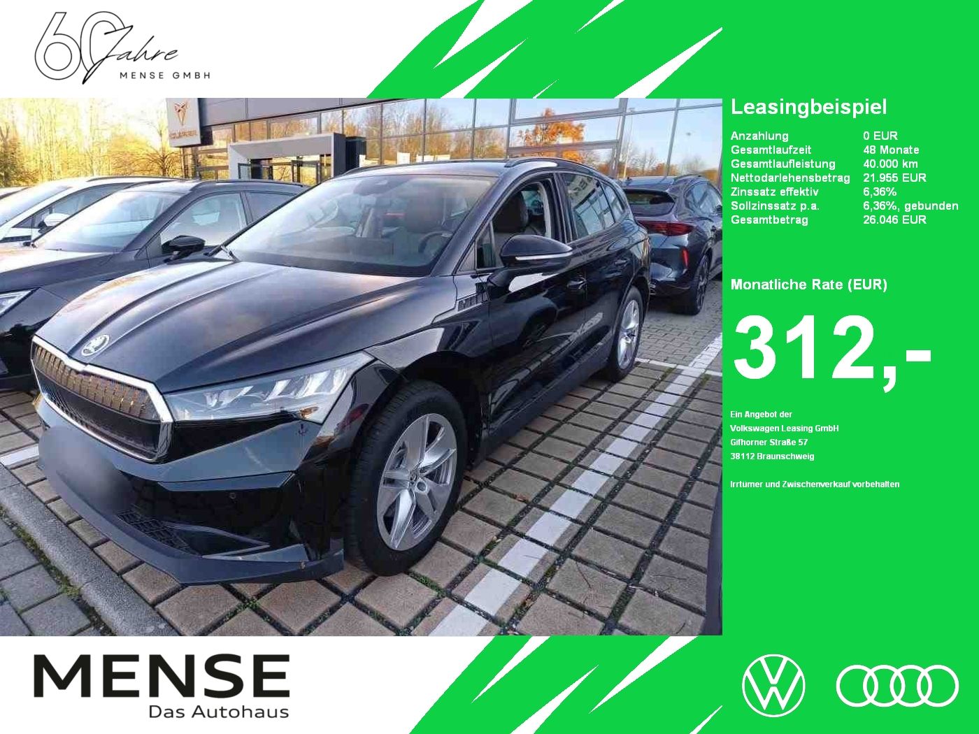 Skoda Enyaq 50 Loft LED|VirtualCP|KlimaA|LaneAss|PDC