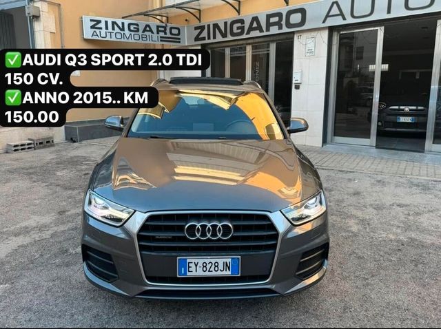 Audi AUDI Q3 2.0 TDI 150 CV. SPORT TETTO NAVI BIXENO