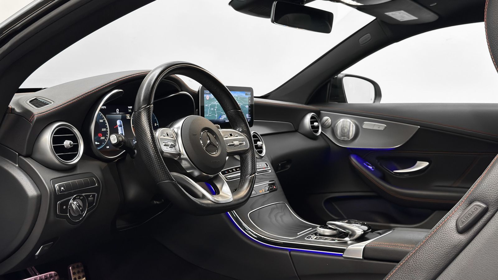 Mercedes-Benz C 300 d Coupe AMG Virtual Pano Burm Ambiente foto 12
