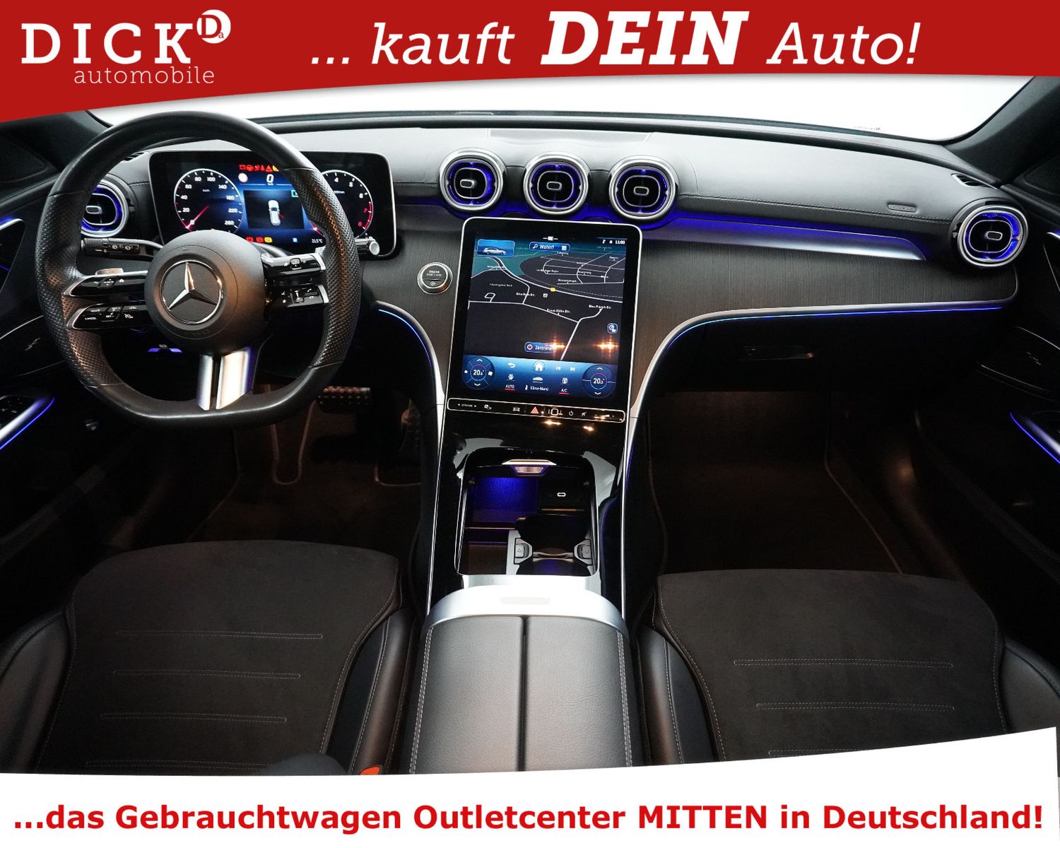 Fahrzeugabbildung Mercedes-Benz C 200 T 2X AMG Line >NIGHT+PANO+MEMO+KAM+ACC+19"