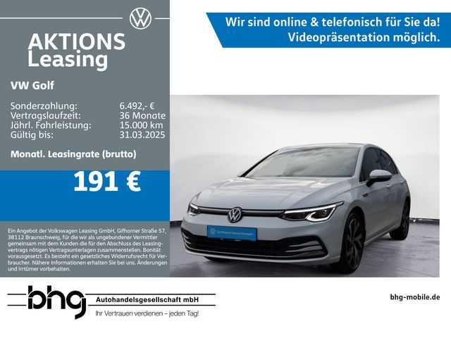 Volkswagen Golf 1.5 eTSI DSG Style #AHK #IQ.Light #Navi