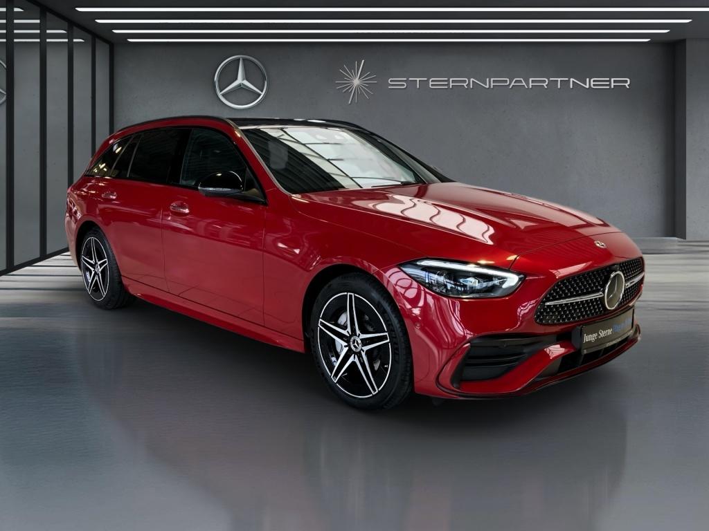 Mercedes-Benz C 300 de 4M T AMG+Night+AHK+Pano+HuD+Burmester++