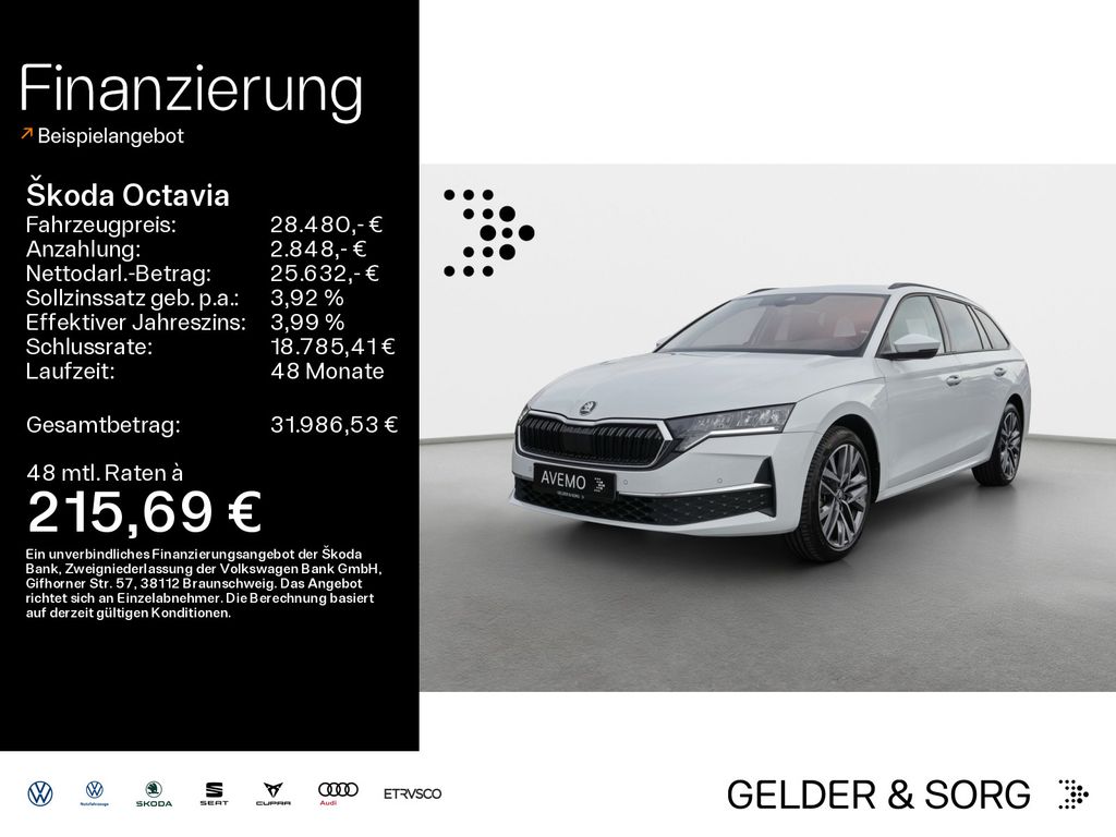 Skoda Octavia Combi Selection 2.0 TDI AHK*18Z*LED*Navi
