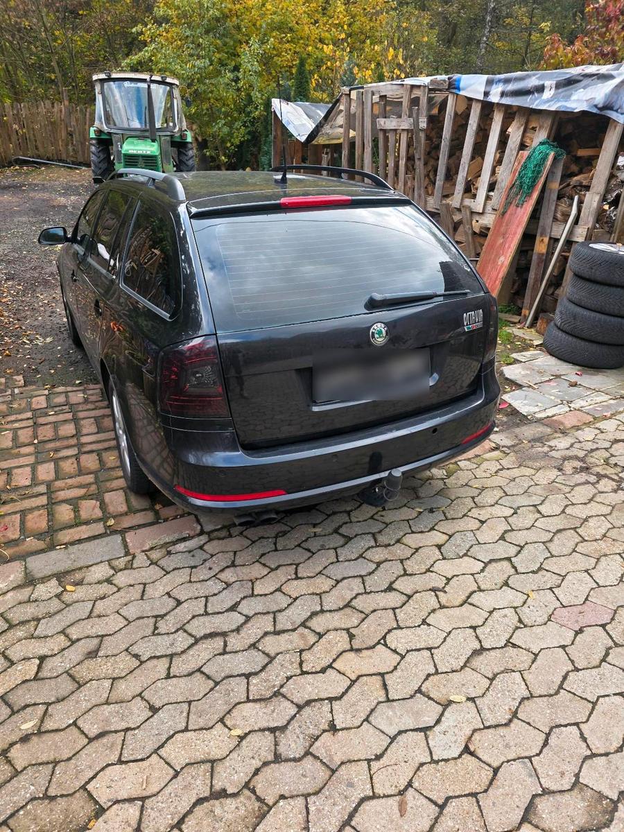Skoda Octavia 2006 — rear view