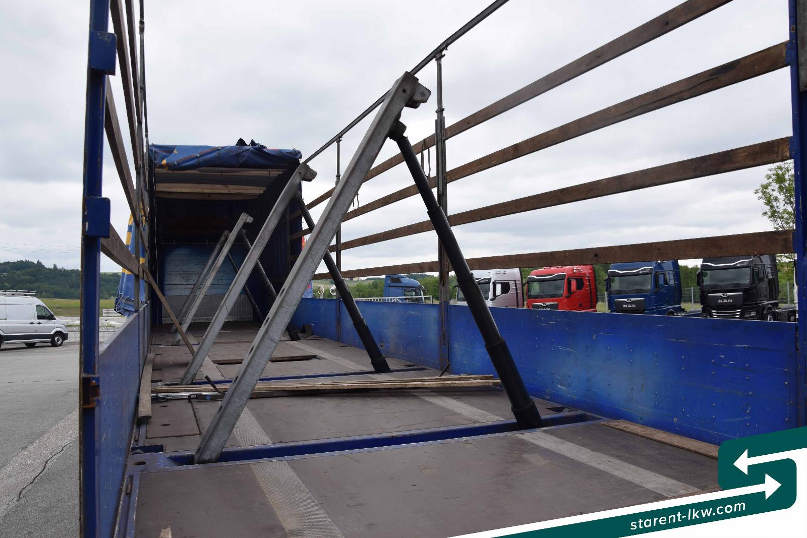 Schwarzmüller Megatrailer Schräglader Coil Bordwand BPW