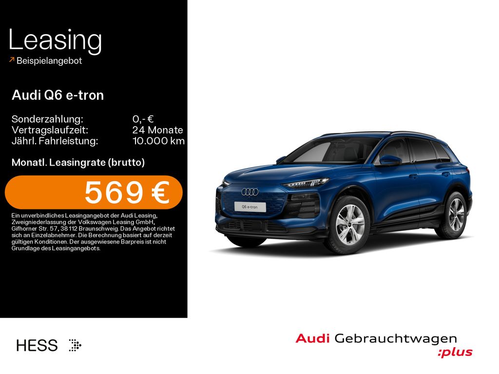 Audi Q6 e-tron performance advanced*0,25%*MATRIX*HUD*