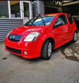 Citroën C2 1.1 VTR VTR - rote Citroën C2