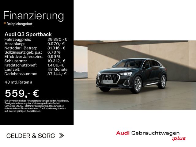 Audi Q3 Sportback 35 TDI S line virtual*LED*RFK*Navi*