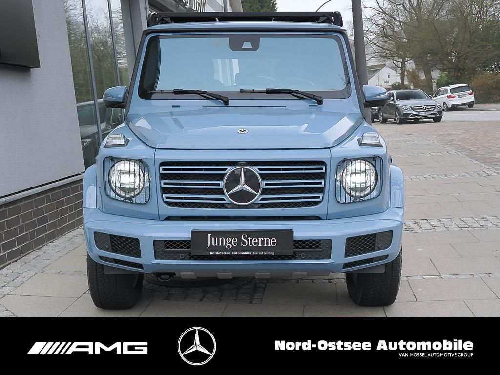 Fahrzeugabbildung Mercedes-Benz G 500 Station MANUFAKTUR vintageblau Burmester