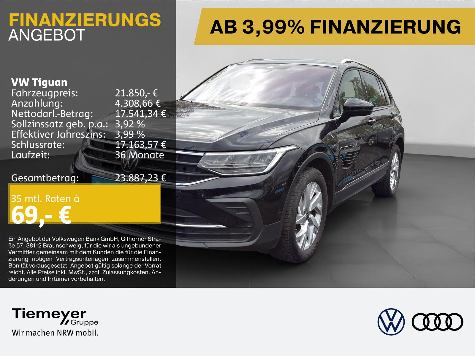 Volkswagen Tiguan 1.5 TSI ACTIVE GARANTIE-2028 LM18 KAMERA