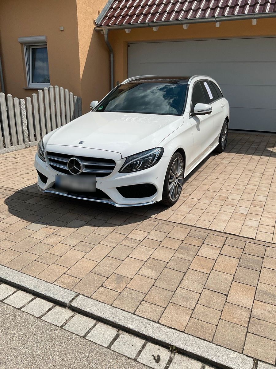 MERCEDES-BENZ Mercedes Benz C400 AMG line 9G 4Matic Luft...