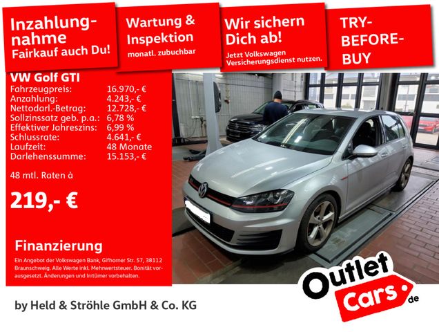 Volkswagen Golf VII GTI 2.0 TSI DSG NAV Bi-XEN PDC SHZ CD