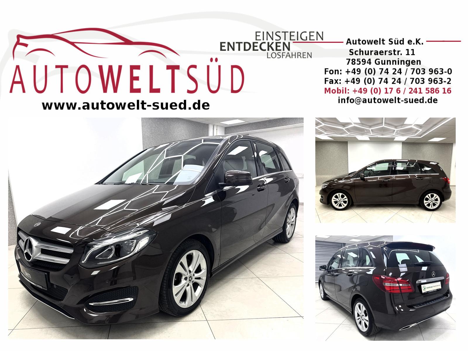 Mercedes-Benz B 200 Urban Navi LED TotW 8´´ RCam SHZ KeyL Ambi