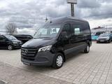Mercedes-Benz Sprinter 317 CDI KA HD Mittel 2-Sitze Klima AHK - schwarze Mercedes-Benz Sprinter