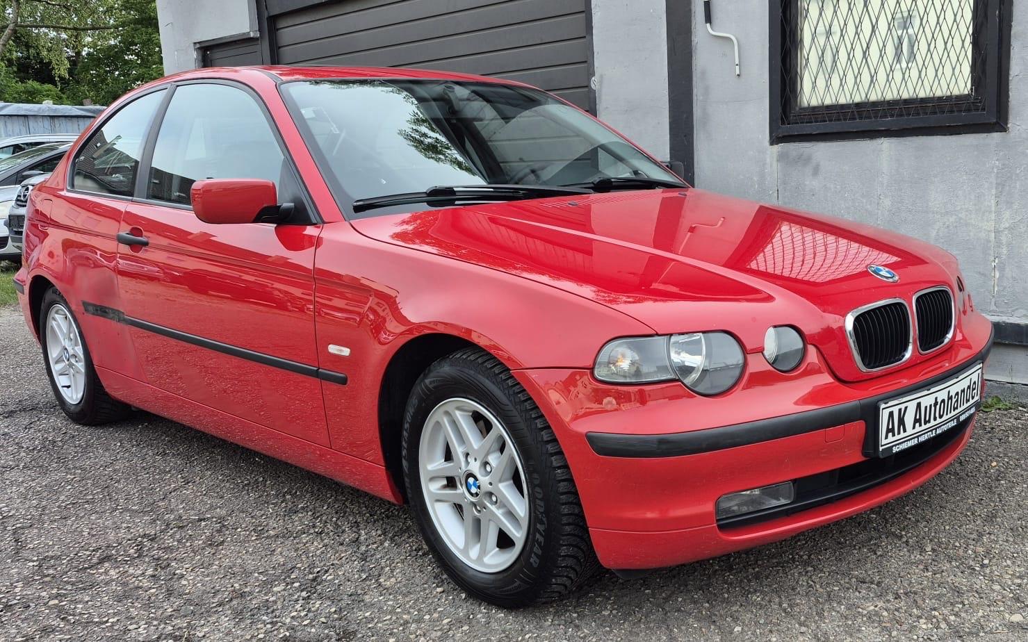 BMW 318ti compact Schiebedach Klima TÜV Neu
