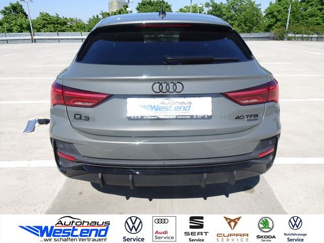Fahrzeugabbildung Audi Q3 Sportback S line 40 TFSI 140kW qu. S tr. Navi