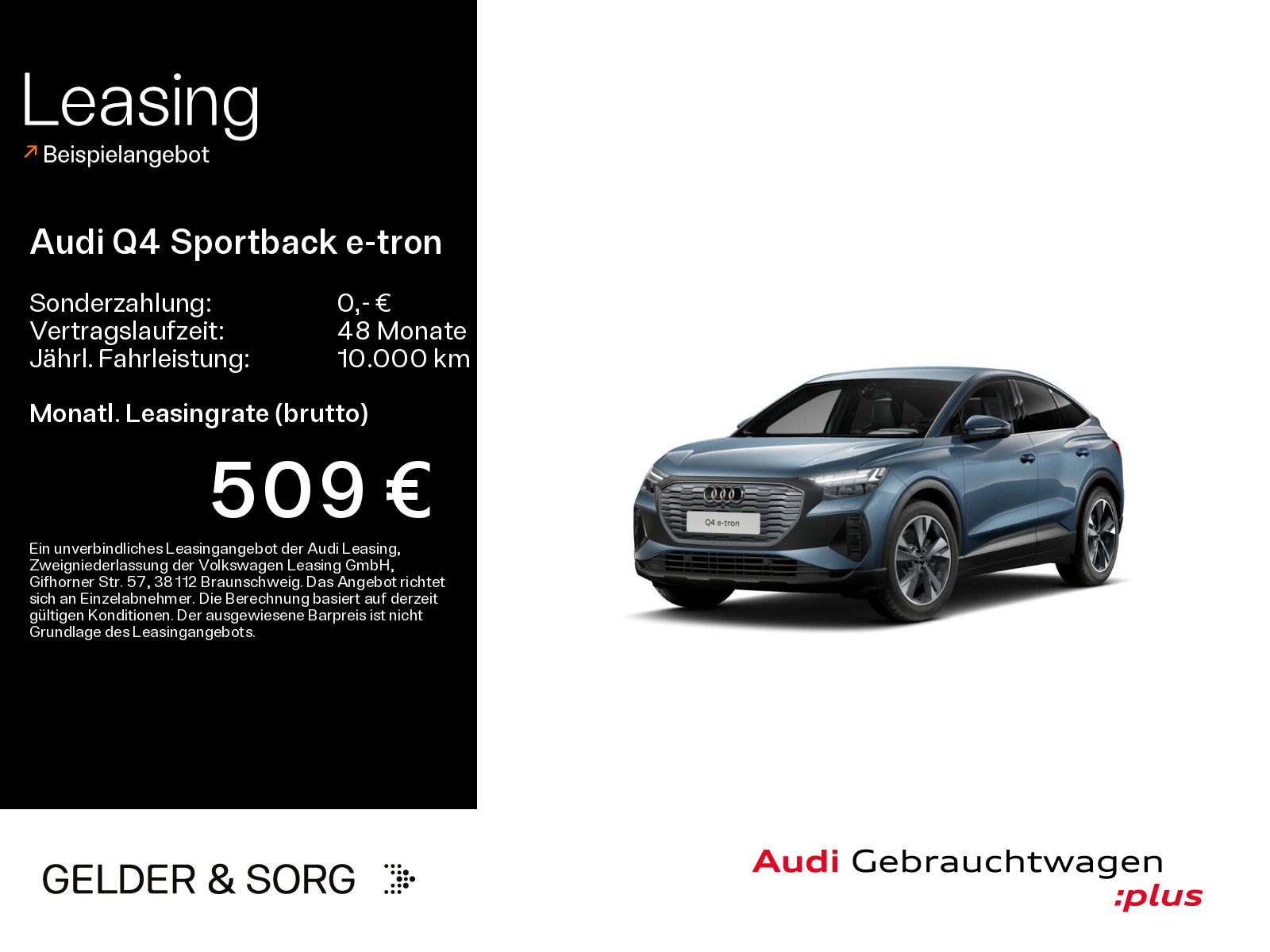 Audi Q4 Sportback 45 e-tron qu.S line 513 km/WLTP*HuD